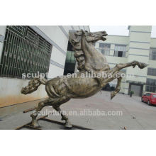 Alta qualidade arabian cavalo escultura escultura animal arte